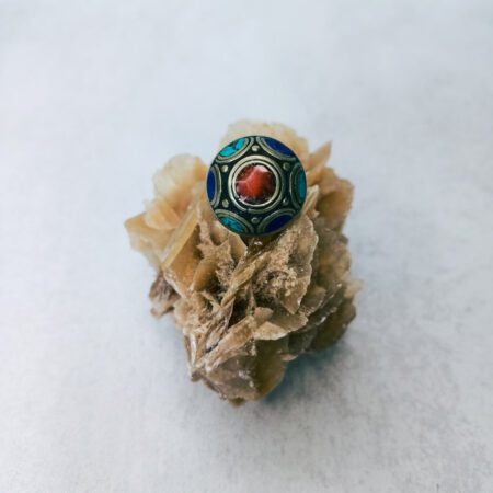 Pierścionek Red Circle