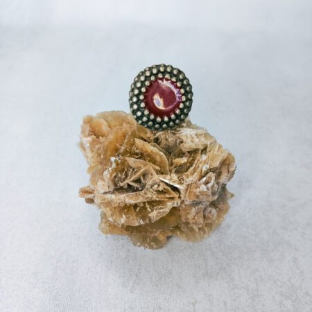 Pierścionek Red Stone