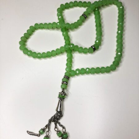 Tasbih - sznur pastel zieleń