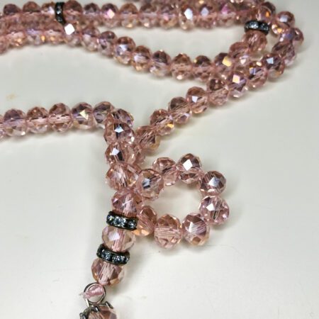 Tasbih - sznur różowy