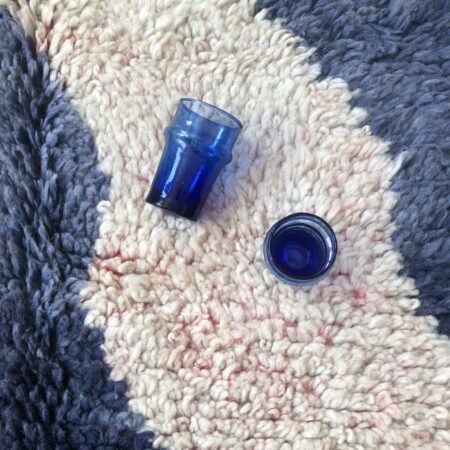 Beldi blue S- szklanka marokańska