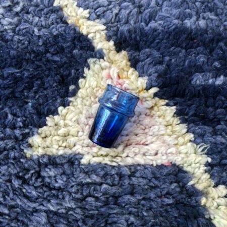 Beldi blue M - szklanka marokańska