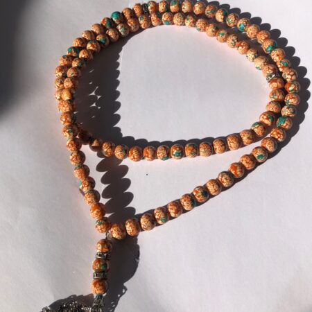 Tasbih - sznur mazany pomarańczowy