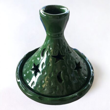 Ceramiczny Lampion - Tajine - Zielony