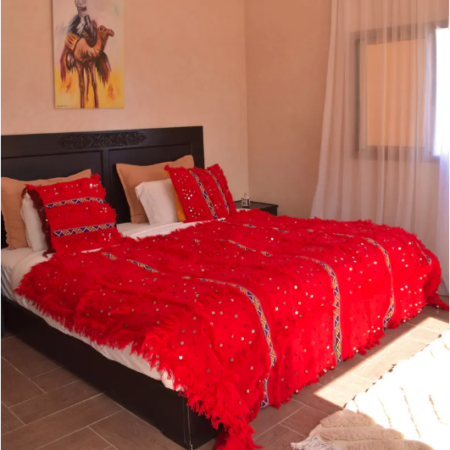 Narzuta Czerwona - Handira