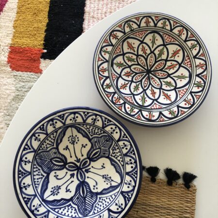 Talerz Średni - Safi - Niebieski