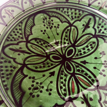 Talerz - Safi - Zielony