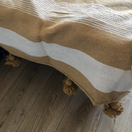 Narzuta Bawełniana - #4 - Musztardowa