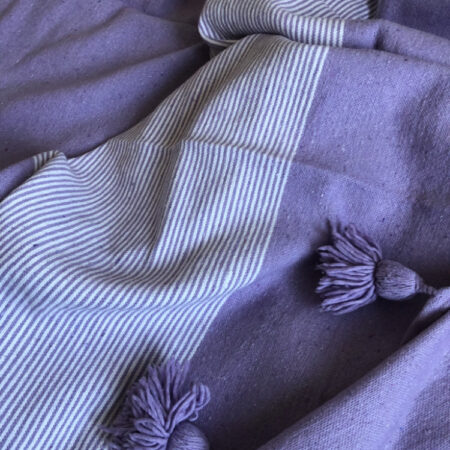 Narzuta Bawełniana - #5 - Fiolet