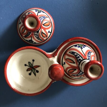 Tajine na Przyprawy - 2 miski - Czerwień