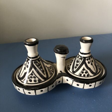Tajine na Przyprawy - 2 miski - Czerń