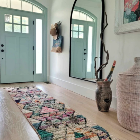 dom z marokanskim dywanem